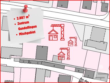 Grundstück zum Kauf 2.887 m² Grundstück Gundelfingen Gundelfingen 89423