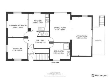 Wohnung zur Miete 1.085 € 3,5 Zimmer 103,3 m² Erdgeschoss Grund Vogt 88267