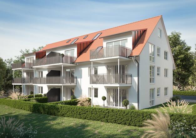 Wohnung zum Kauf - Neubau provisionsfrei 339.900 € 3 Zimmer 77,1 m² 1. Geschoss frei ab sofort Lindenstraße 7 Langenbeutingen Langenbrettach 74243