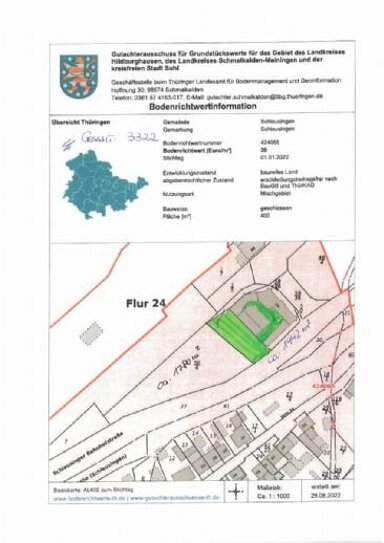 Gewerbegrundstück zum Kauf 71.000 € 1.780 m² Grundstück Hinternah Schleusingen 98553