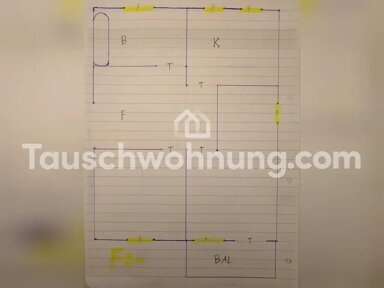 Wohnung zur Miete Tauschwohnung 445 € 2 Zimmer 52 m² 2. Geschoss Moabit Berlin 13409