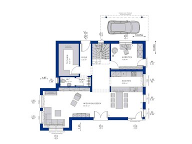 Einfamilienhaus zum Kauf 534.160 € 7 Zimmer 174,8 m² 475 m² Grundstück Wildbader Straße 50/3 Rötenbach Bad Teinach 75385