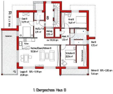 Wohnung zum Kauf provisionsfrei 799.900 € 4 Zimmer 133,3 m² 1. Geschoss frei ab sofort Mingolsheim Bad Schönborn 76669