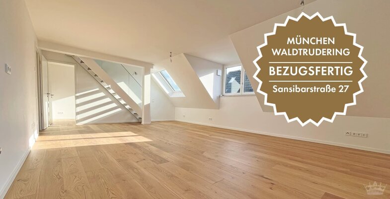 Maisonette zum Kauf provisionsfrei 1.030.000 € 4 Zimmer 104,2 m² 2. Geschoss frei ab sofort Sansibar Str. 27 Trudering-Riem München 81827