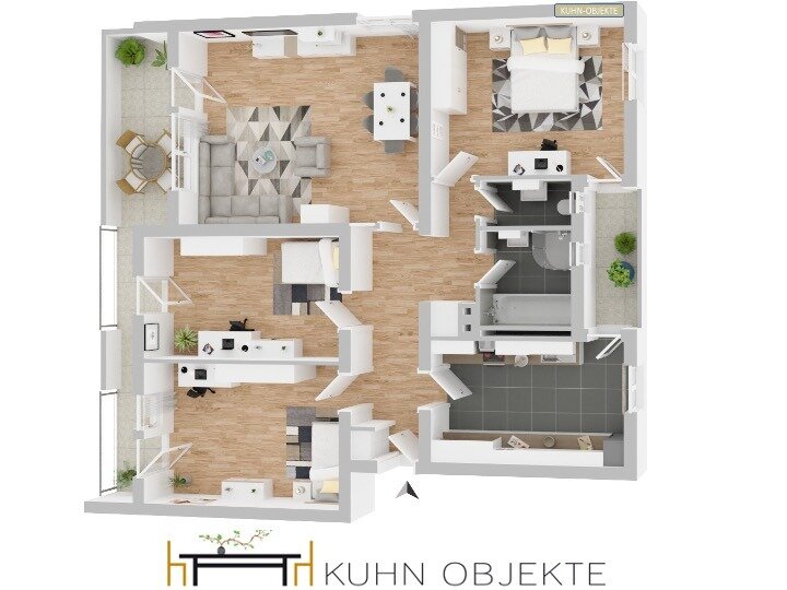 Wohnung zum Kauf 340.000 € 4 Zimmer 111 m²<br/>Wohnfläche Süd Speyer 67346