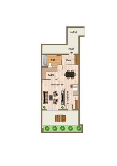 Wohnung zum Kauf 155.000 € 2,5 Zimmer 61 m² 3. Geschoss Immanuel-Kant-Straße 48 Bad Urach Bad Urach 72574