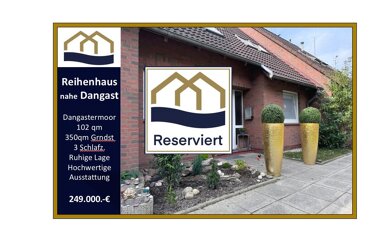 Reihenmittelhaus zum Kauf 249.900 € 4 Zimmer 102 m² 350 m² Grundstück Theilenweg 2c Dangastermoor Varel / Dangastermoor 26316