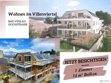 Terrassenwohnung zum Kauf Provisionsfrei 328.130 € 3 Zimmer 59,3 m² 1. Geschoss Bad Vöslau 2540
