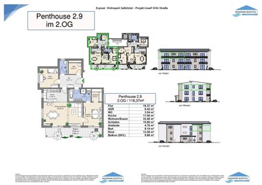 Penthouse zum Kauf 455.725 € 3 Zimmer 118,4 m² Selbitz Selbitz 95152