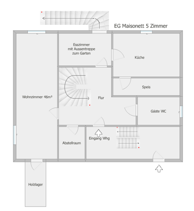 Maisonette zum Kauf 199.000 € 5 Zimmer 150 m² Bachlweg 6 Zwiesel Zwiesel 94227