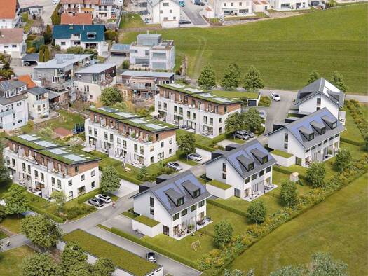 Reihenmittelhaus zum Kauf - Neubau provisionsfrei 996.000 € 148,1 m² 278 m² Grundstück Anna-Straubin-Straße Lenzfried Kempten (Allgäu) 87437