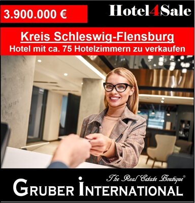 Hotel zum Kauf 3.900.000 € 75 Zimmer 250 m² Gastrofläche 5.600 m² Grundstück Gemeindehaus Schleswig 24837