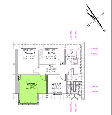 WG-Zimmer zur Miete 675 € 17,3 m² frei ab 01.12.2024 Mooswald - West Freiburg im Breisgau 79110