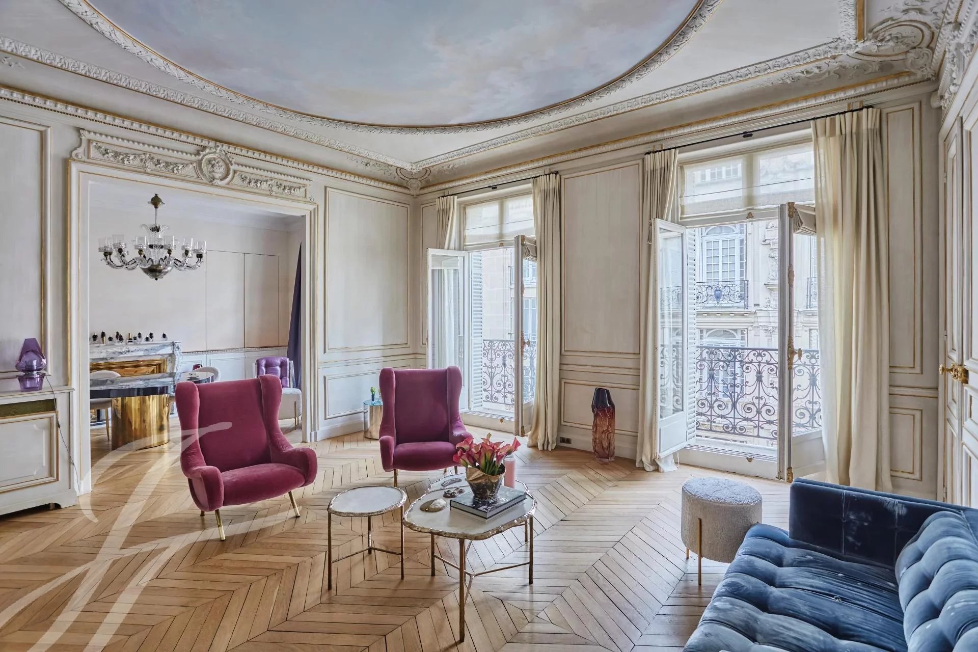 Apartment zum Kauf Provisionsfrei 5.800.000 € 5 Zimmer 171,1 m² 3. Geschoss Triangle d'Or Paris 8ème 75008