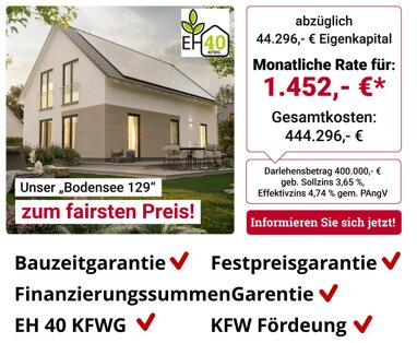 Einfamilienhaus zum Kauf 444.296 € 5 Zimmer 129 m² 1.583 m² Grundstück Wagenitz Dannenwalde 16866