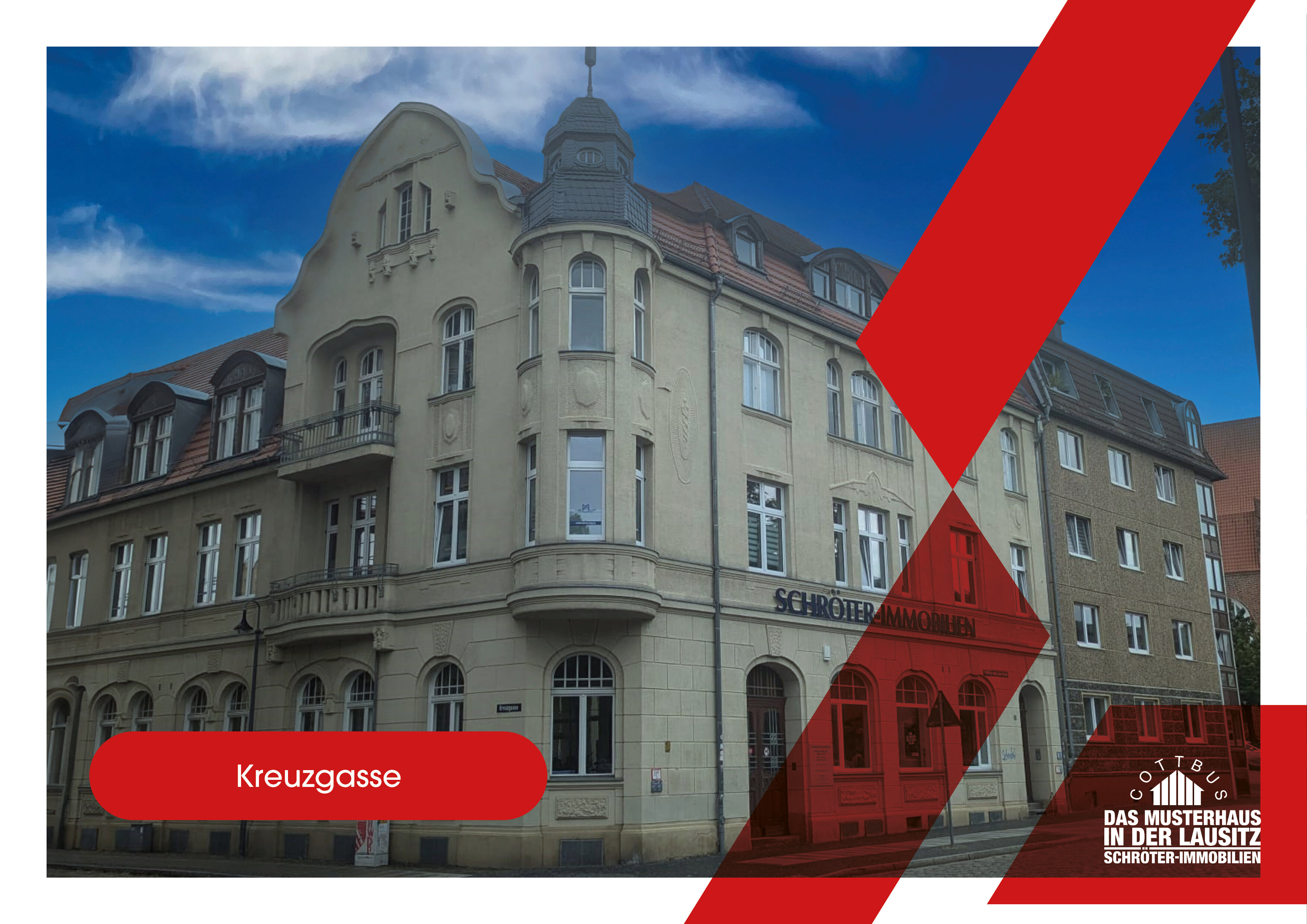 Bürofläche zur Miete provisionsfrei 550 € 85 m²<br/>Bürofläche Kreuzgasse 12 Stadtmitte Cottbus 03044