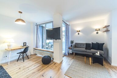 Wohnung zur Miete Wohnen auf Zeit 1.350 € 1,5 Zimmer 42 m² frei ab sofort Grafenberg Düsseldorf 40235