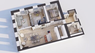 Wohnung zur Miete 1.350 € 3 Zimmer 103 m² Innenstadt, Altstadt - Nord 114 Rosenheim 83022