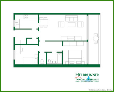 Wohnung zum Kauf 359.000 € 3 Zimmer 98 m² 2. Geschoss Penzberg Penzberg 82377