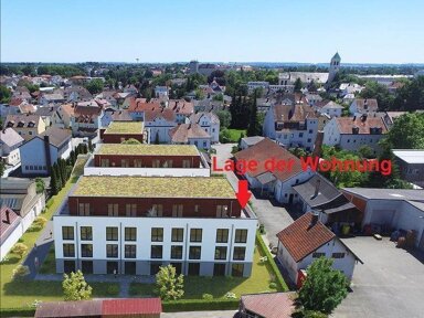 Penthouse zur Miete 950 € 2 Zimmer 63 m² 3. Geschoss frei ab sofort Heerstr. 51,51a,51b Planungsbezirk 117 Straubing 94315