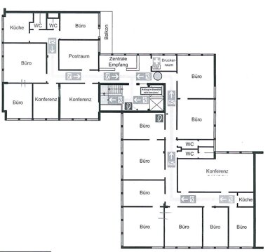 Bürofläche zur Miete 16,50 € 529,4 m² Bürofläche Friedrichstadt Düsseldorf 40215