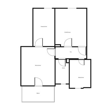 Wohnung zur Miete 460 € 3,5 Zimmer 51,3 m² Pankratiusstr. 12 Erpinghofsiedlung Dortmund 44369