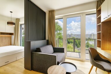 Wohnung zur Miete Wohnen auf Zeit 1.249 € 1 Zimmer 26 m² frei ab sofort Mitte Berlin 10249