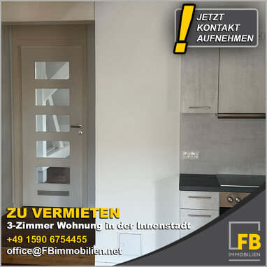 Wohnung zur Miete 1.065 € 3 Zimmer 85 m² 3. Geschoss Rabanusstraße 25 Innenstadt Fulda 36037