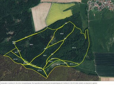 Grundstück zum Kauf provisionsfrei 825.626 m² Grundstück Kuchshügel Hermannsfeld Rhönblick 98617