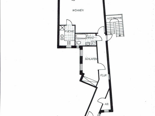 Wohnung zur Miete 1.445 € 2 Zimmer 75 m² 1. Geschoss frei ab sofort Adenauerallee 46 St. Georg Hamburg 20097