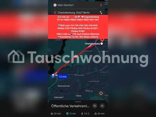 Wohnung zur Miete Tauschwohnung 214 € 1 Zimmer 32 m² 2. Geschoss Zehlendorf Berlin 14109
