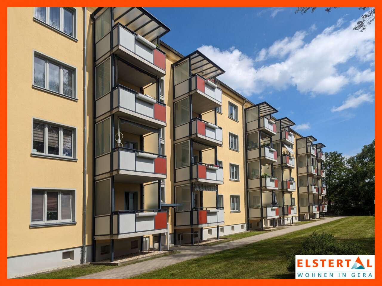Wohnung zur Miete 495 € 3 Zimmer 70 m²<br/>Wohnfläche Erdgeschoss<br/>Geschoss Hauerweg 2 Bieblach 2 Gera 07546