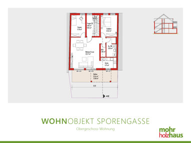 Wohnung zum Kauf Provisionsfrei 413.610 € 3 Zimmer 87,1 m² 1. Geschoss Sporengasse 10 Weißenburg Weißenburg i. Bay. 91781