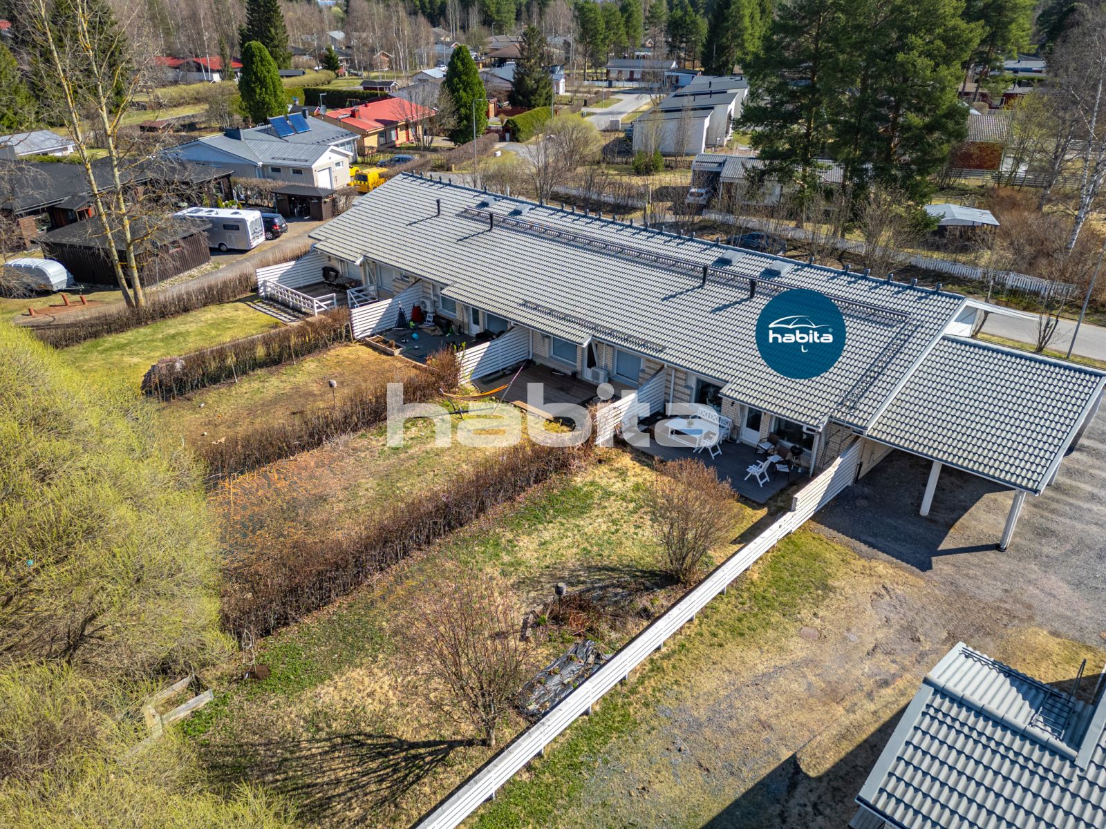 Reihenmittelhaus zum Kauf 129.000 € 3 Zimmer 75 m² 3.735 m² Grundstück Tillitie 3 Oulu 90460