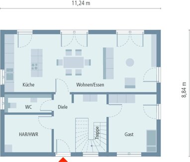 Haus zum Kauf 434.900 € 5 Zimmer 161 m² 500 m² Grundstück Lüdinghausen Lüdinghausen 59348