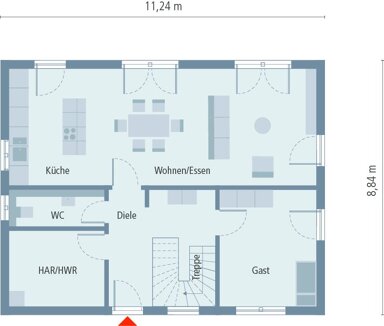 Haus zum Kauf 434.900 € 5 Zimmer 161 m² 500 m² Grundstück Lüdinghausen Lüdinghausen 59348