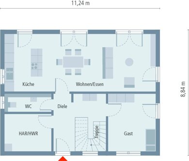 Haus zum Kauf 434.900 € 5 Zimmer 161 m² 500 m² Grundstück Lüdinghausen Lüdinghausen 59348