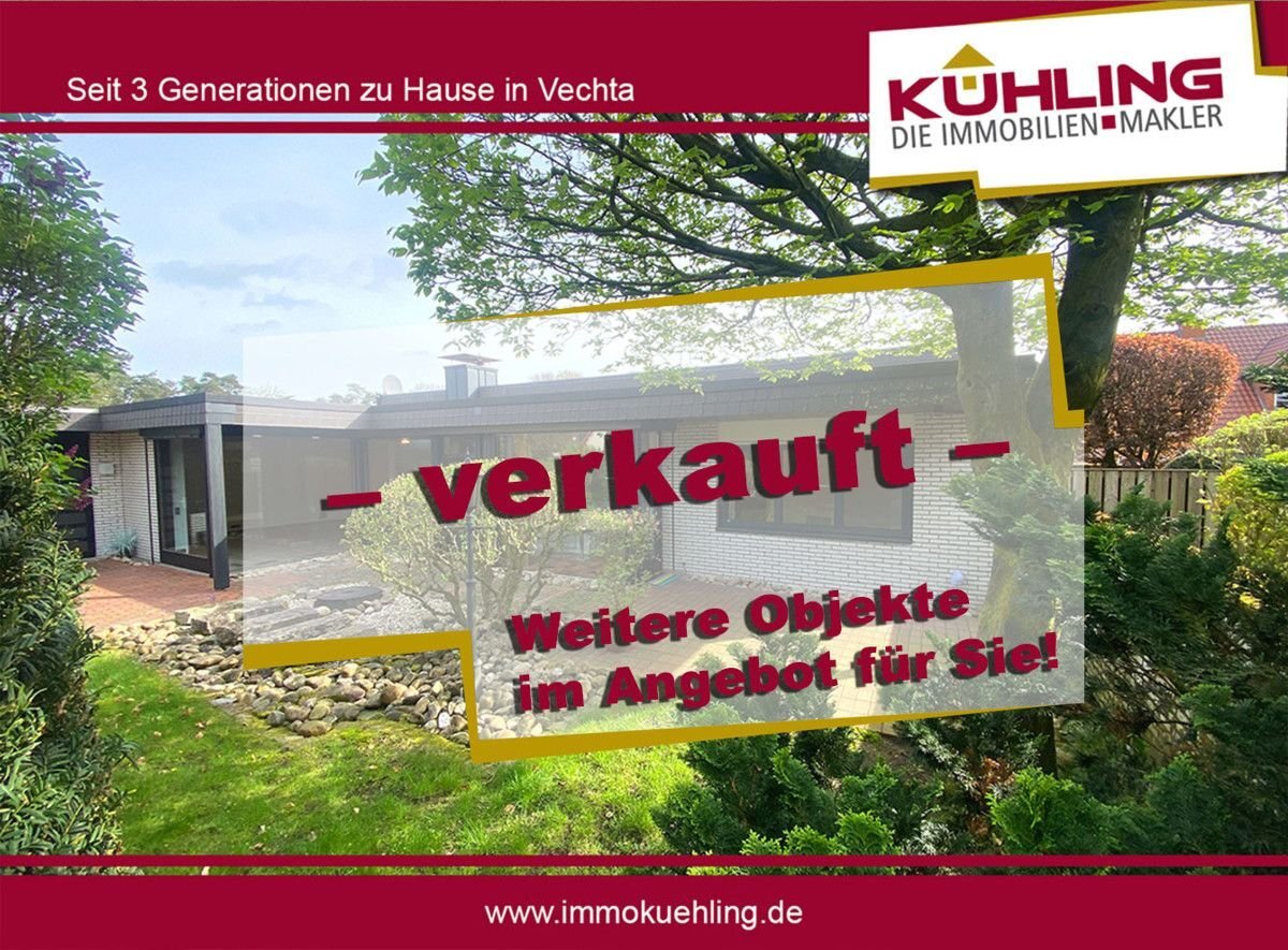 Bungalow zum Kauf 499.000 € 4 Zimmer 141 m²<br/>Wohnfläche 613 m²<br/>Grundstück Stadtkern Vechta 49377