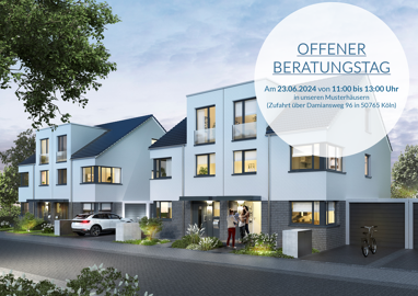 Doppelhaushälfte zum Kauf Provisionsfrei 719.700 € 5 Zimmer 140 m² 215 m² Grundstück Damiansweg Volkhoven / Weiler Köln 50765