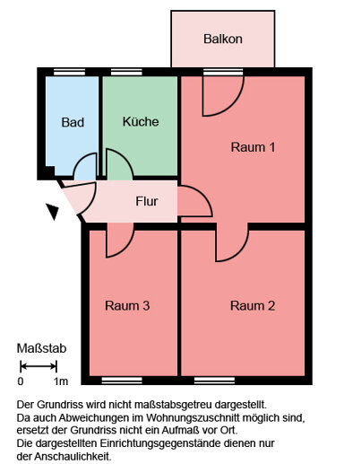 Wohnung zur Miete 399 € 3 Zimmer 53,6 m² EG frei ab 03.02.2025 Im Erlenkamp 35 Plettenberg Plettenberg 58840