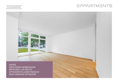 Wohnung zum Kauf 780.000 € 2 Zimmer 77,6 m² EG frei ab sofort Eppendorfer Landstraße 32 Eppendorf Hamburg 20249