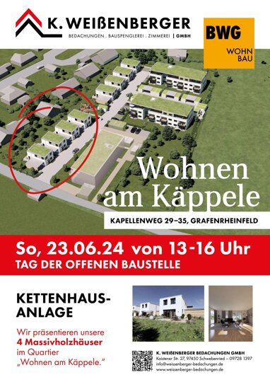 Einfamilienhaus zum Kauf Provisionsfrei 579.000 € 4 Zimmer 144,3 m² 239 m² Grundstück Kapellenweg 33 Grafenrheinfeld 97506