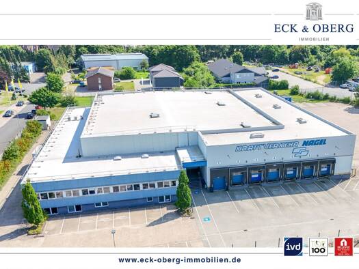 Lagerhalle zur Miete 18.900 € 2.816 m² Lagerfläche Osterrönfeld 24783
