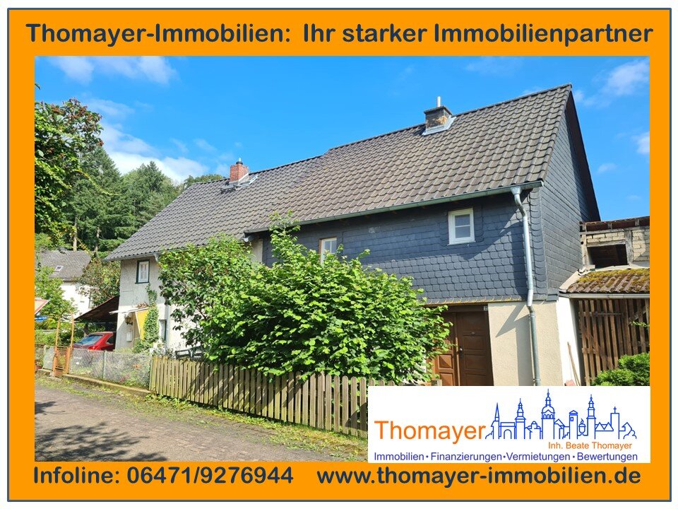 Mehrfamilienhaus zum Kauf 139.000 € 8 Zimmer 140 m²<br/>Wohnfläche 214 m²<br/>Grundstück Weinbach Weinbach 35796