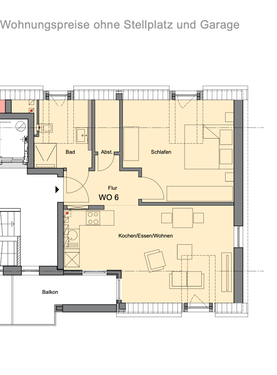 Apartment zum Kauf 247.900 € 2 Zimmer 55 m²<br/>Wohnfläche Biewer 2 Trier 54293