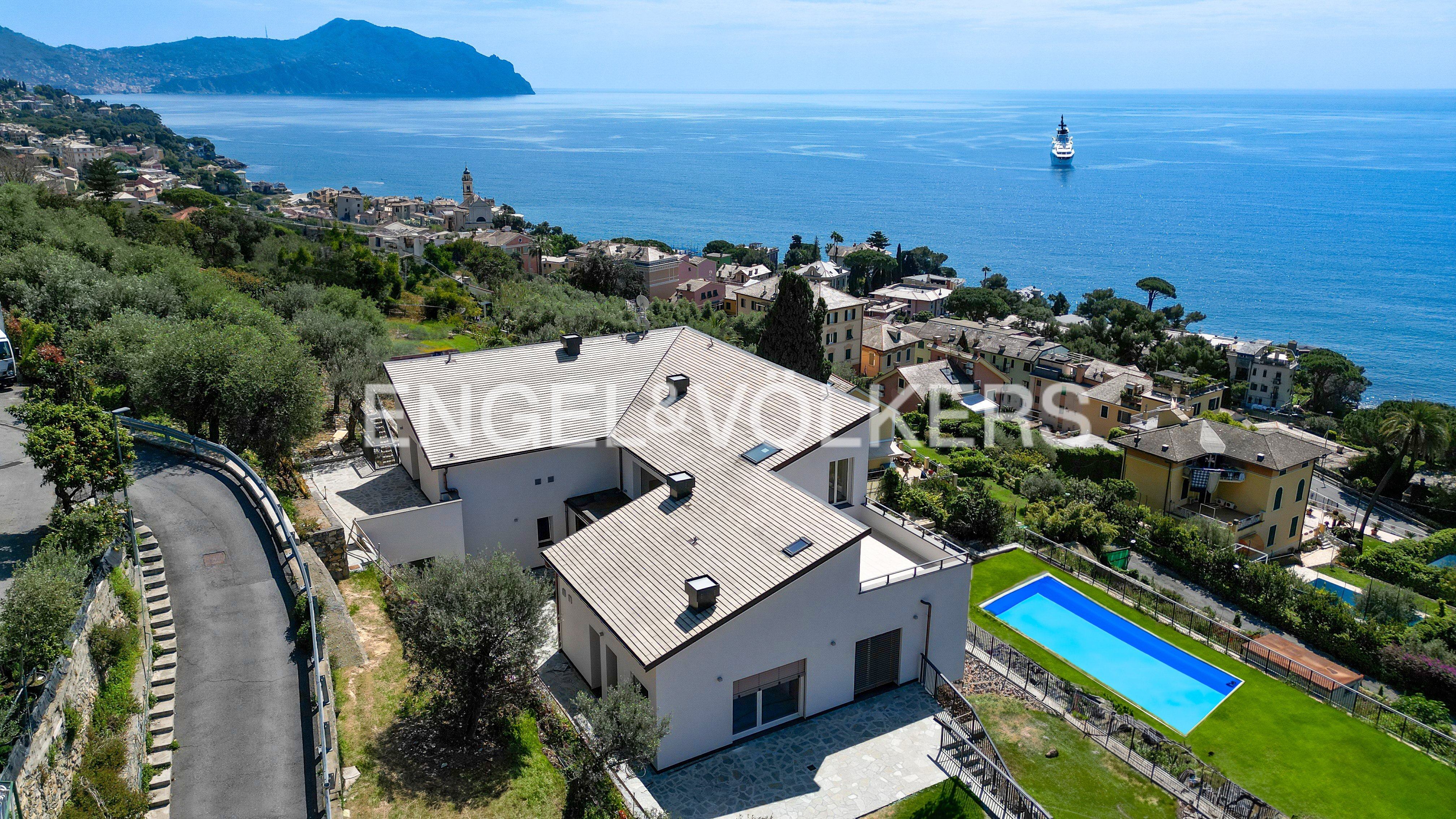 Villa zum Kauf 340 m²<br/>Wohnfläche 3.759 m²<br/>Grundstück ab sofort<br/>Verfügbarkeit Via Privata Adelina 4 Bogliasco 16031