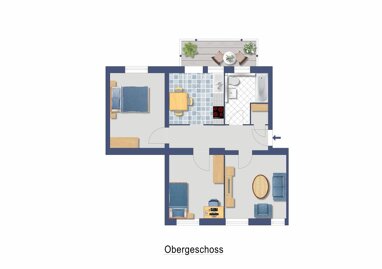 Wohnung zum Kauf Provisionsfrei 109.400 € 3,5 Zimmer 71,6 m² 1. Geschoss Am Himgesberg 9 Hüttenheim Duisburg 47259