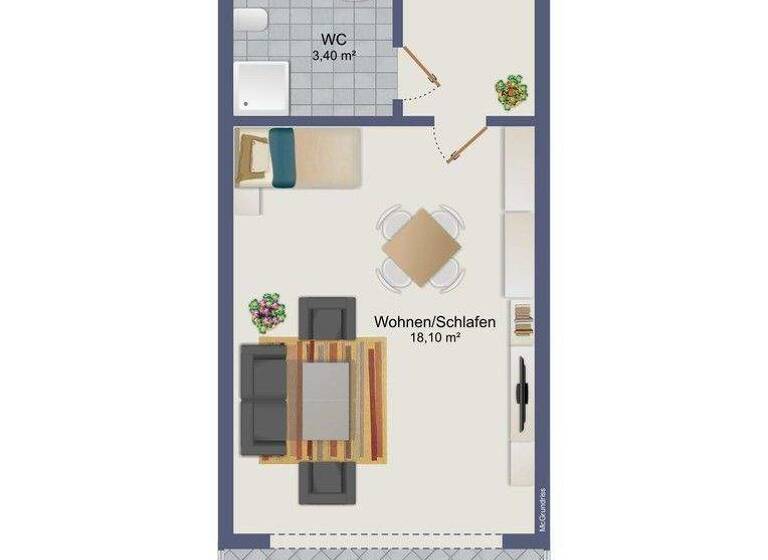 Wohnung zur Miete 1.300 € 1 Zimmer 30 m² 1. Geschoss frei ab sofort Uhdestraße 45 Thalk.Obersendl.-Forsten-Fürstenr.-Solln München 81477