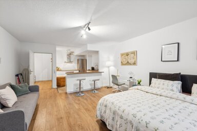 Wohnung zur Miete Wohnen auf Zeit 1.299 € 1 Zimmer 46 m² frei ab sofort Lindemannstraße Düsseltal Düsseldorf 40237