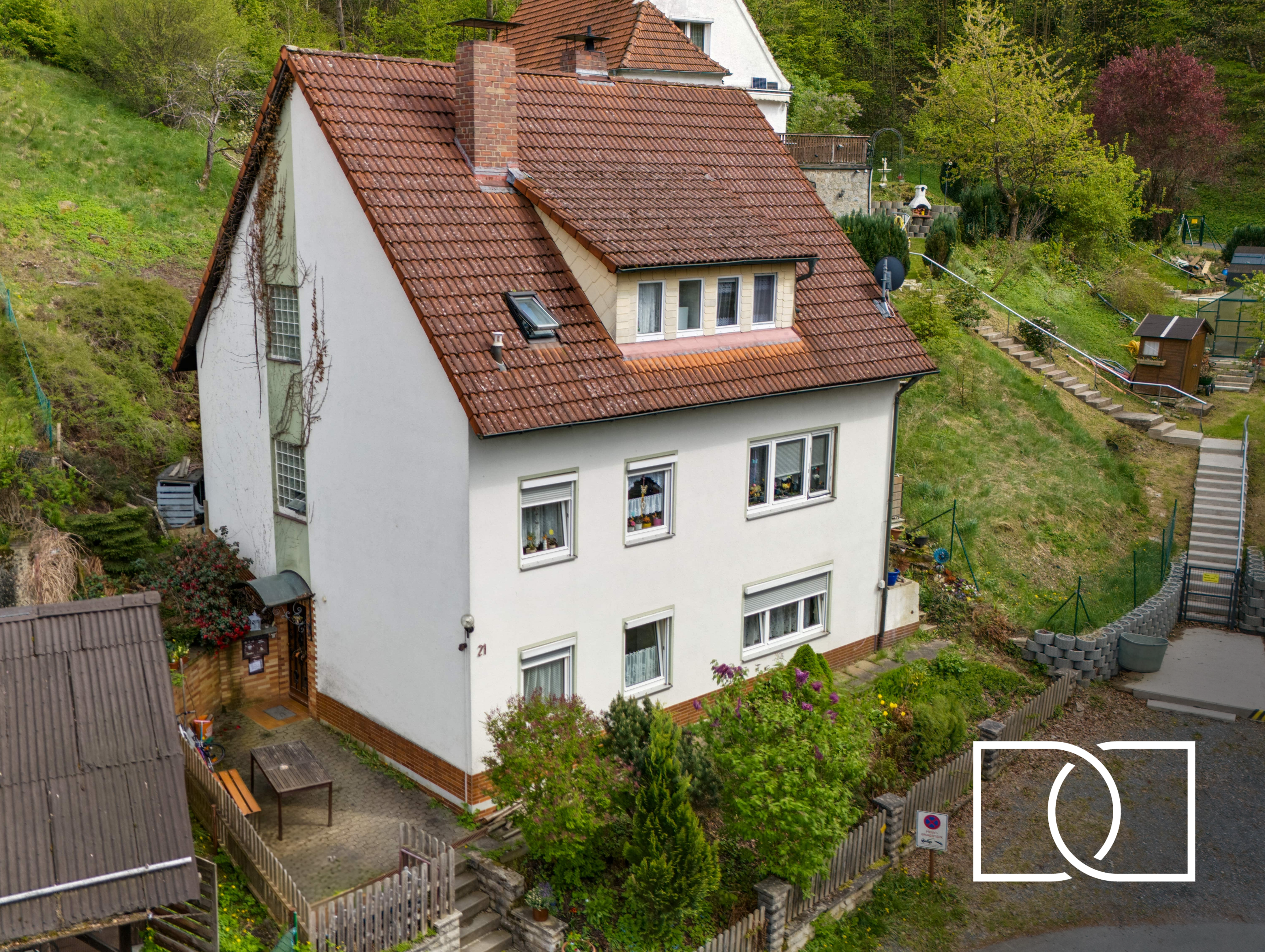 Mehrfamilienhaus zum Kauf 169.000 € 7 Zimmer 165 m²<br/>Wohnfläche 580 m²<br/>Grundstück Bad Berneck Bad Berneck im Fichtelgebirge 95460